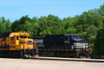 NS 9103 Leads a Topeka sub eastbound